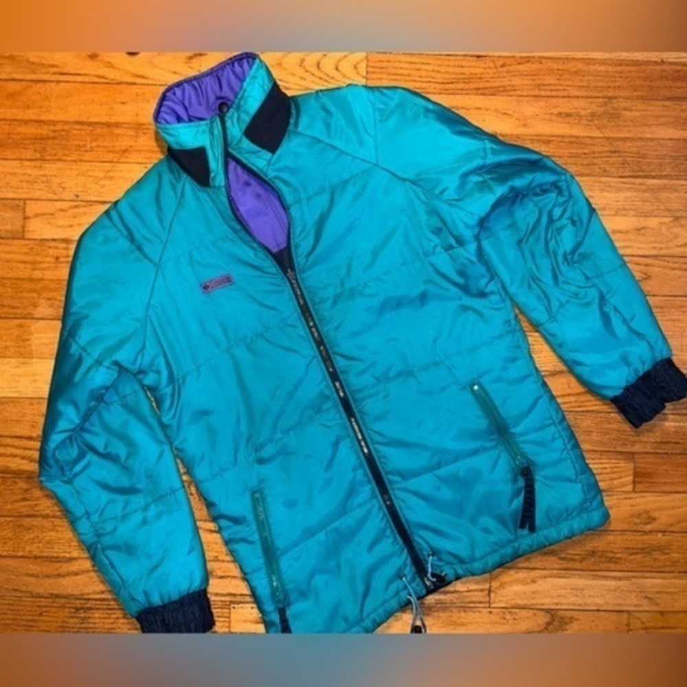 Vintage Columbia Reversible Light Puffer Jacket Men’s Medium/Small